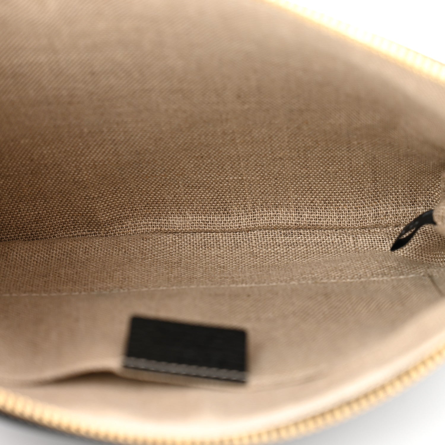 Gucci Calfskin Large Bamboo Clutch Black 5 of 7