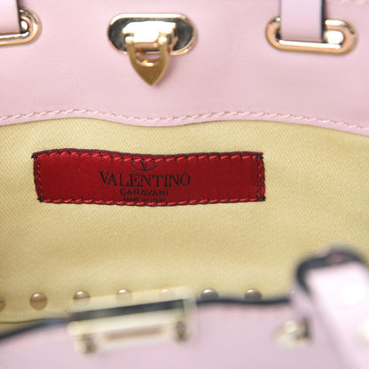 Valentino Garavani Vitello Micro Rockstud Tote Cipria 7 of 14