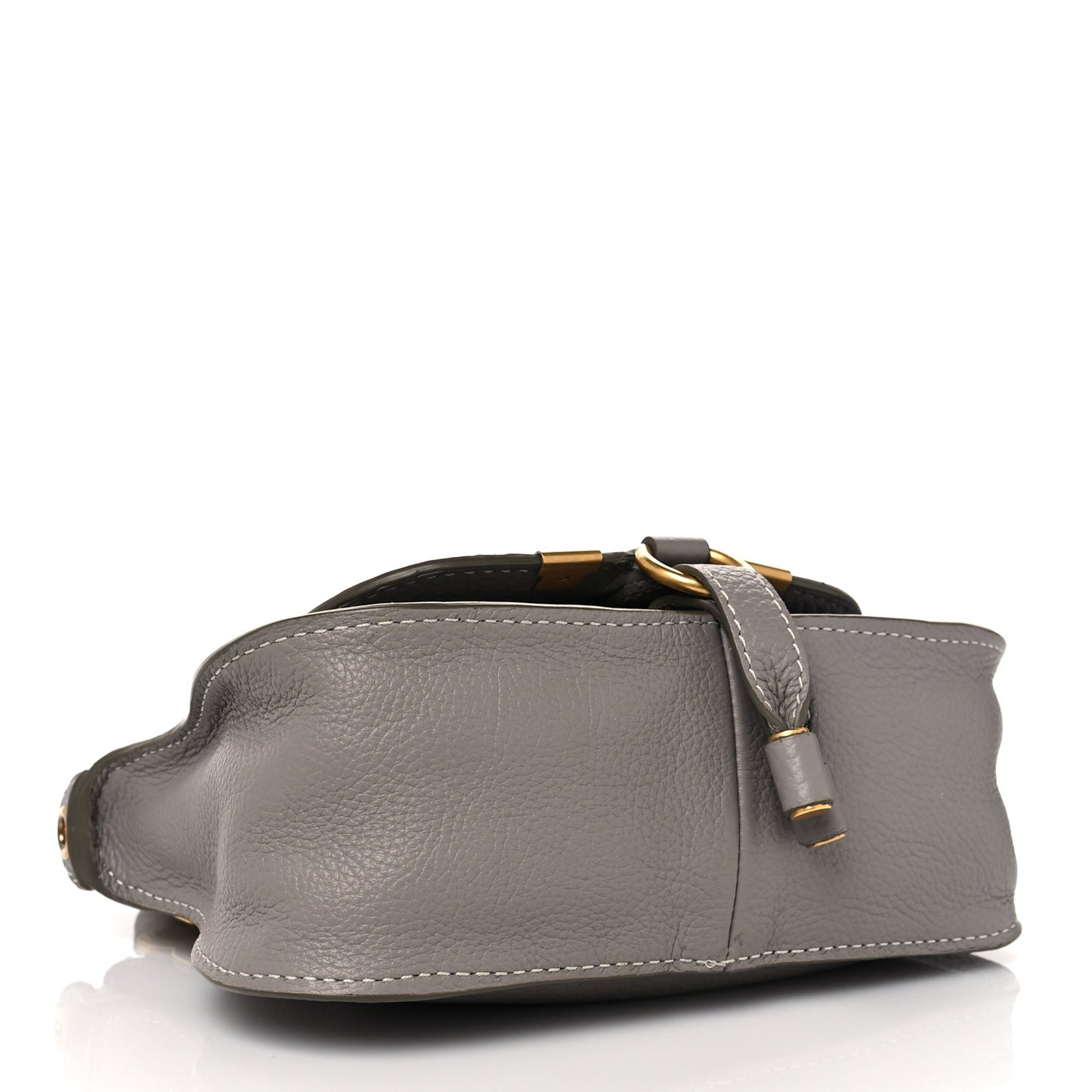 Calfskin Mini Marcie Satchel Cashmere Grey