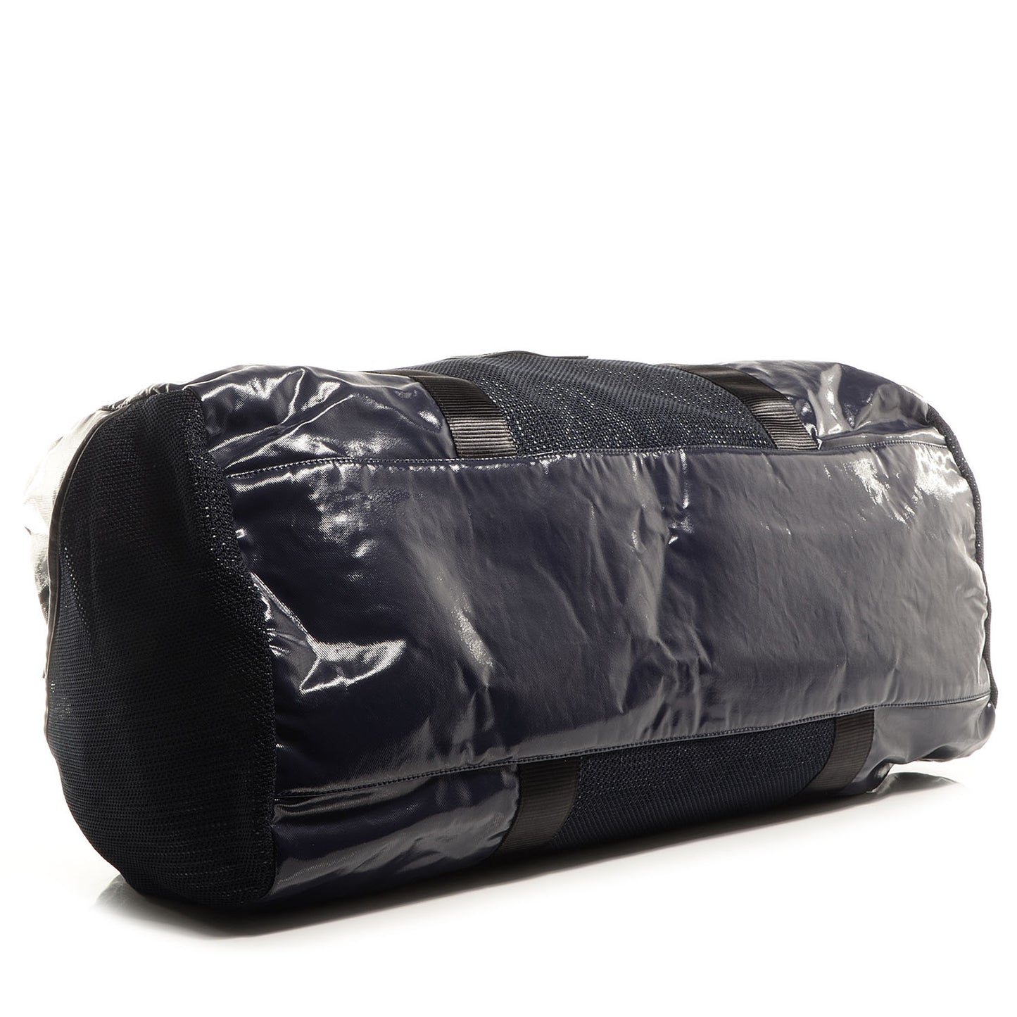 Coated Canvas Sport Duffle Dark Blue