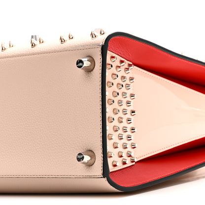 Christian Louboutin Grained Calfskin Spikes Loubinthesky Medium Paloma Ballerina 9 of 9