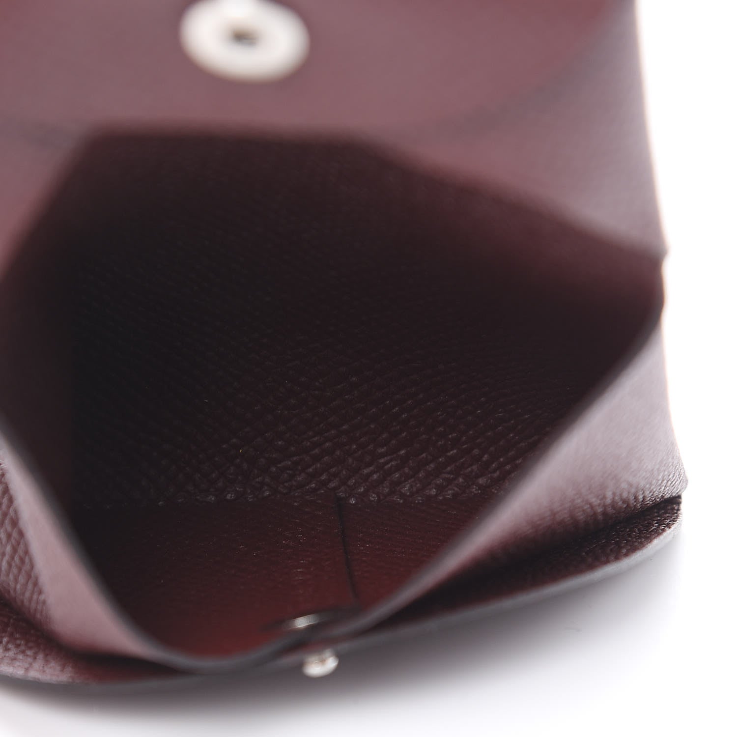 Hermes Epsom Bastia Coin Purse Bordeaux 5 of 7