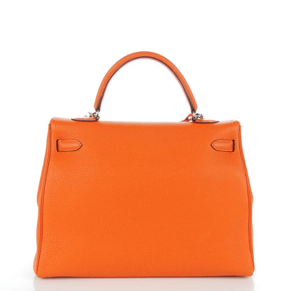 Hermes Togo Kelly Retourne 35 Orange 4 of 23