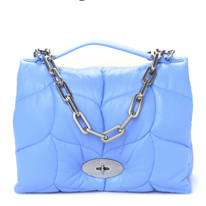 Mulberry Nappa Pillow Quilted Softie Bag Cornflower Blue 1 of 8