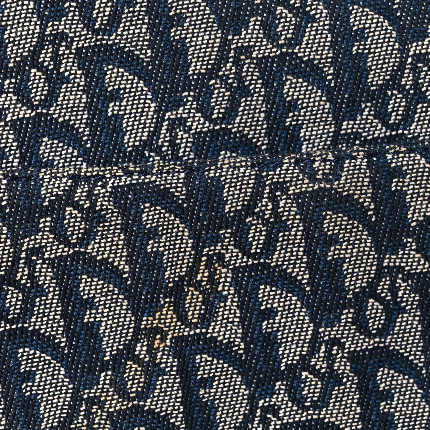 Christian Dior Monogram Saddle Bag Blue 14 of 18