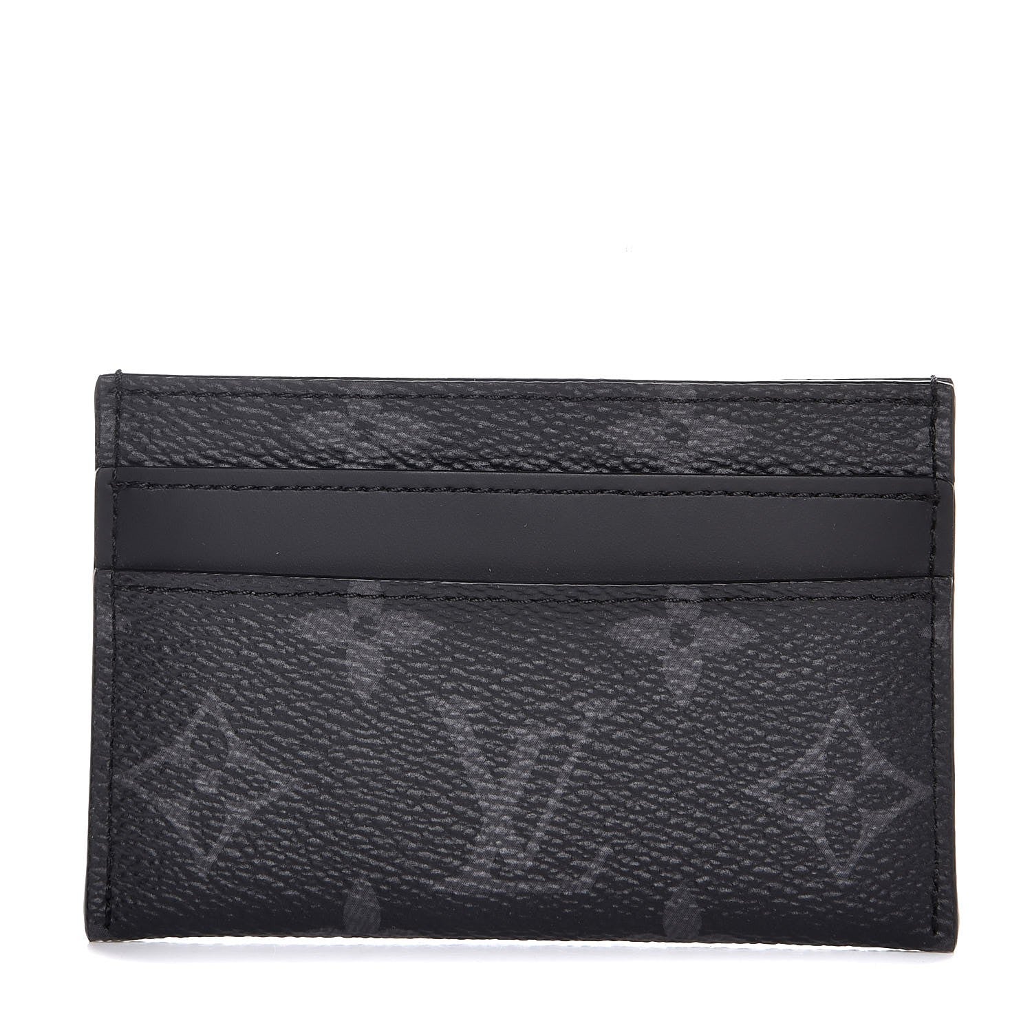 Louis Vuitton Monogram Eclipse Porte-Cartes Double Card Holder 1 of 7