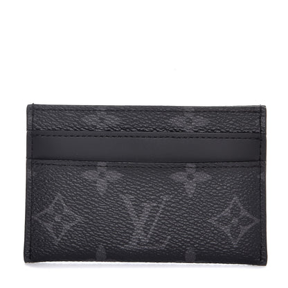 Louis Vuitton Monogram Eclipse Porte-Cartes Double Card Holder 1 of 7