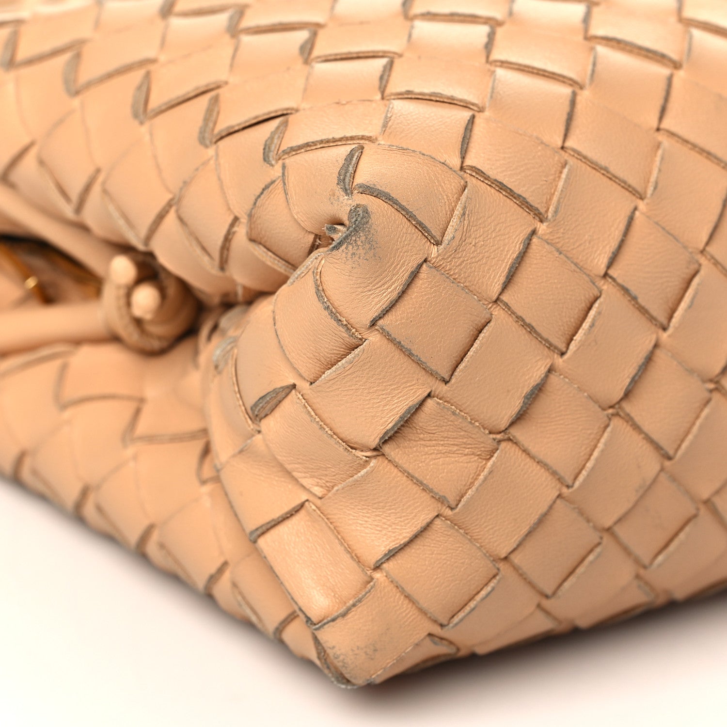 Bottega Veneta Nappa Intrecciato Small Loop Camera Bag Almond 7 of 12