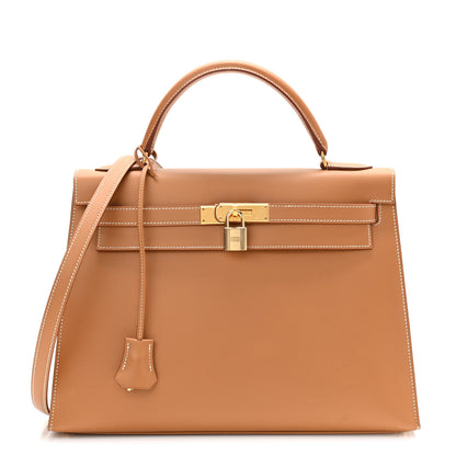 Hermes Chamonix Kelly Sellier 32 Natural 1 of 14