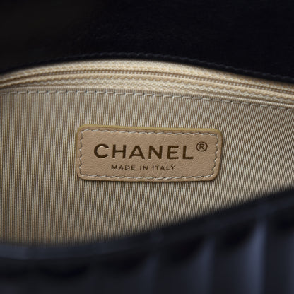 Chanel Patent Vertical Quilt Maharaja Express Flap Black 6 of 11