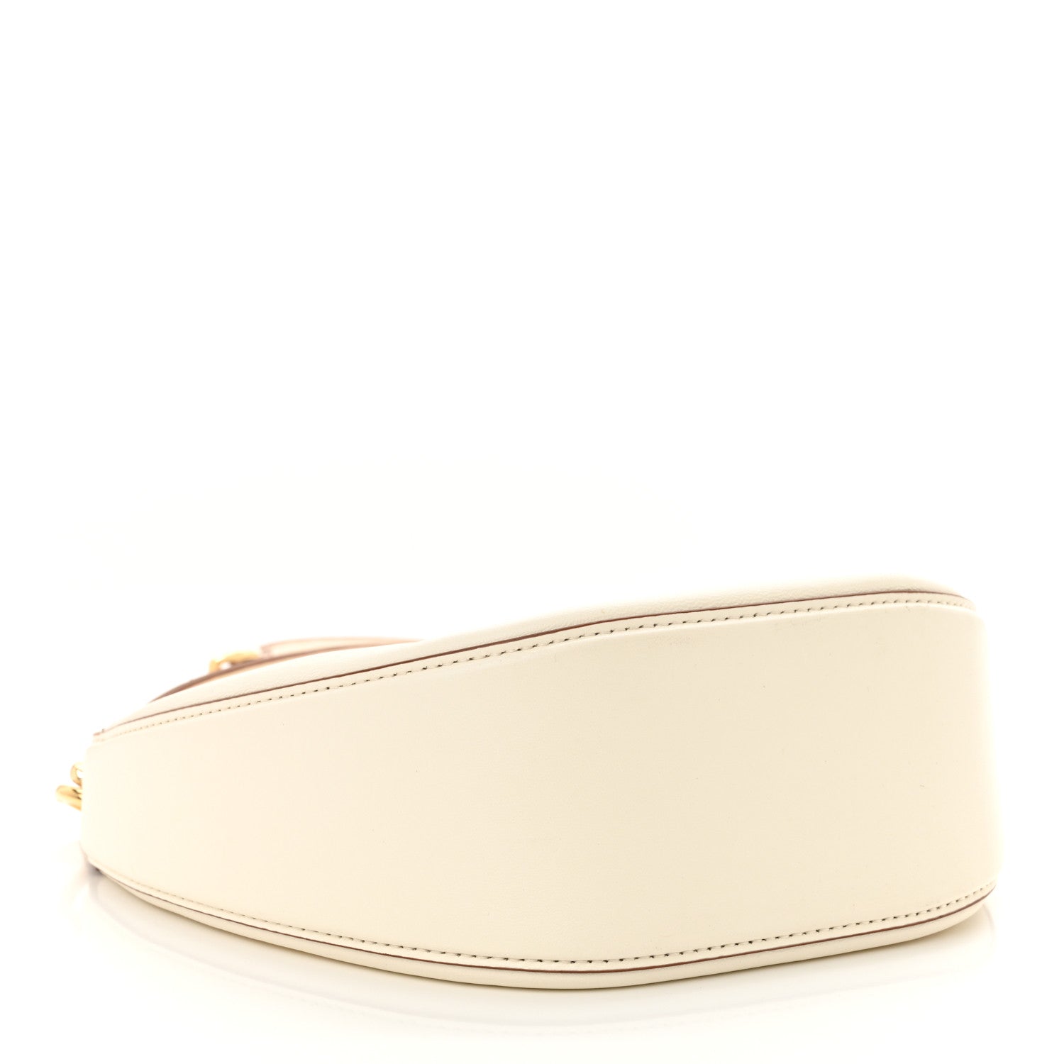 Valentino Garavani Nappa Mini Vlogo Moon Hobo Bag Ivory 4 of 10