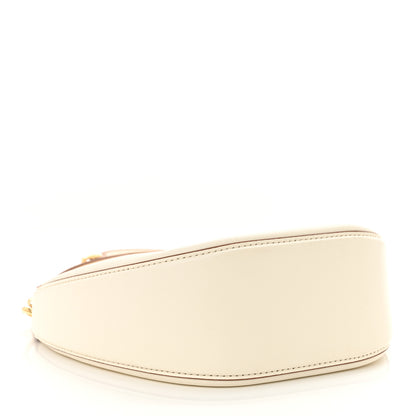 Valentino Garavani Nappa Mini Vlogo Moon Hobo Bag Ivory 4 of 10