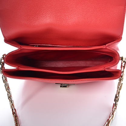 Christian Dior Calfskin Small Diorling Red 5 of 9
