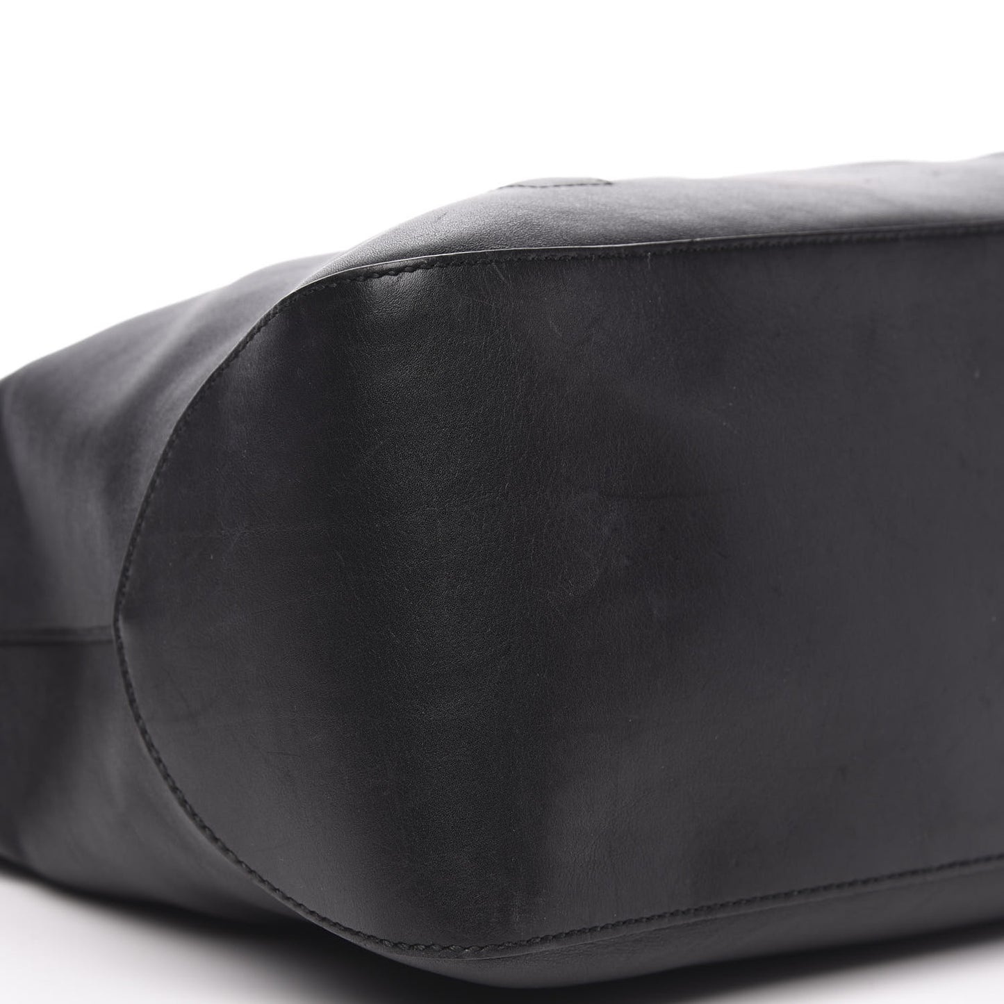 Apollo Calfskin GG Dadini Embroidered Large Hobo Black