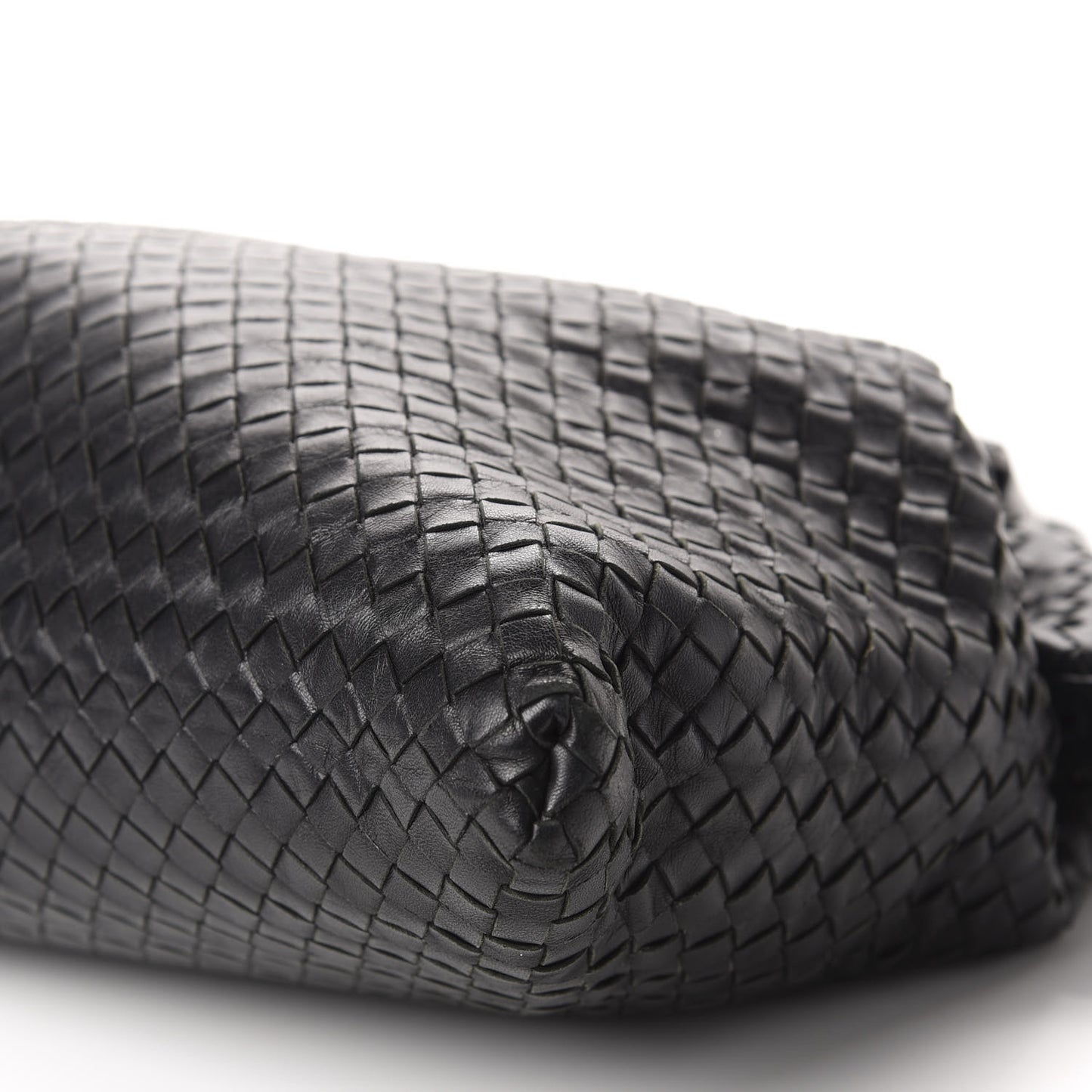 Nappa Intrecciato Medium Convertible Tote Black
