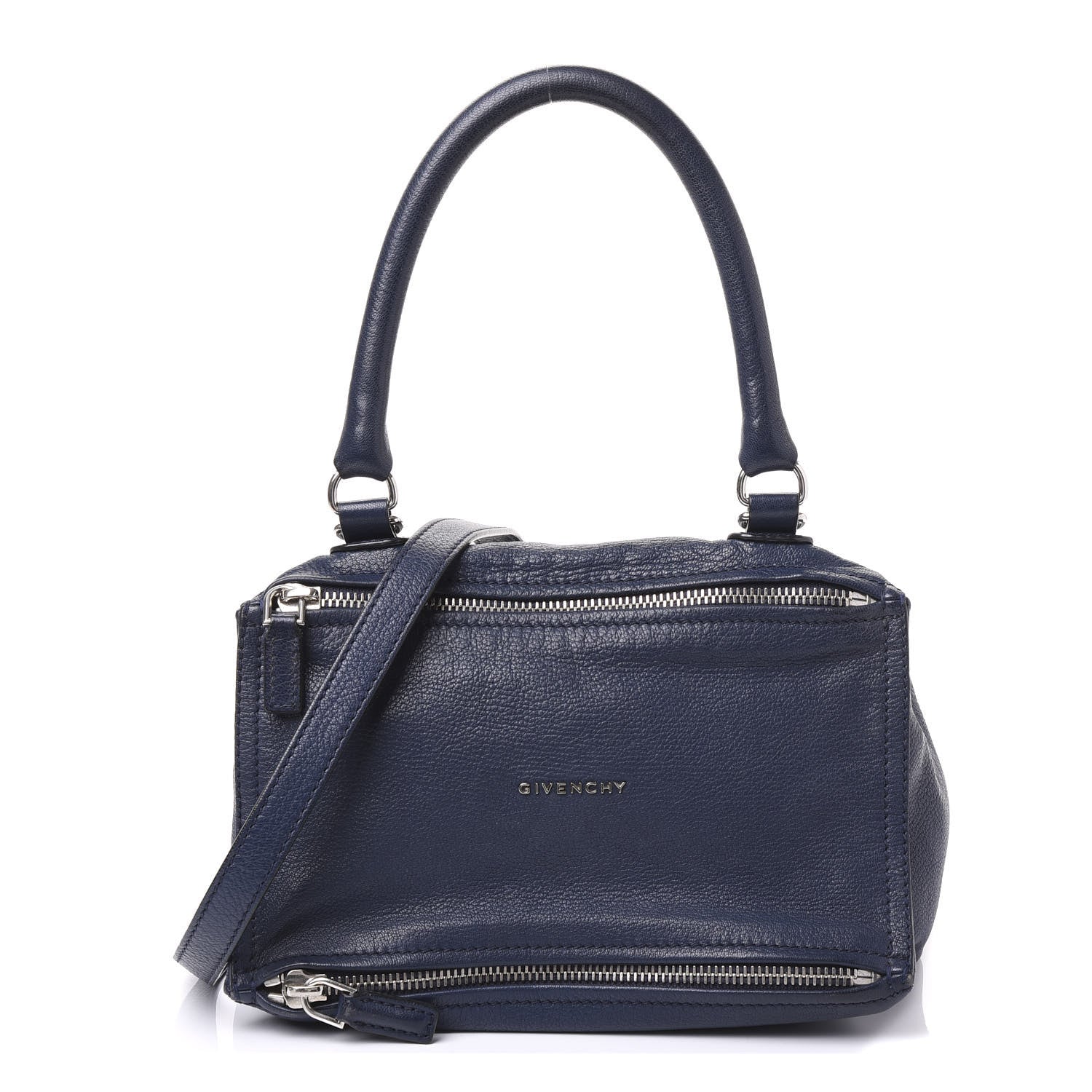 Givenchy Sugar Goatskin Small Pandora Deep Blue 1 of 11