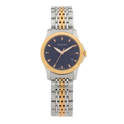 Gucci Stainless Steel 27mm G-Timeless Quartz Watch Brown 1 of 4