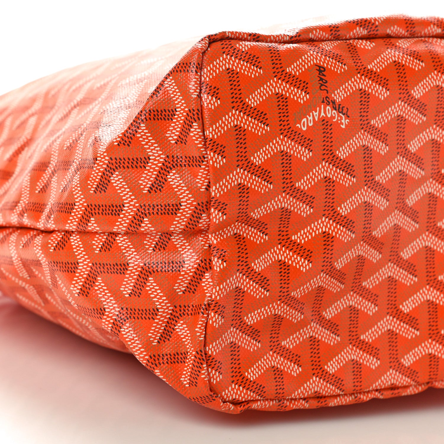 Goyard Goyardine Saint Louis PM Orange 9 of 10