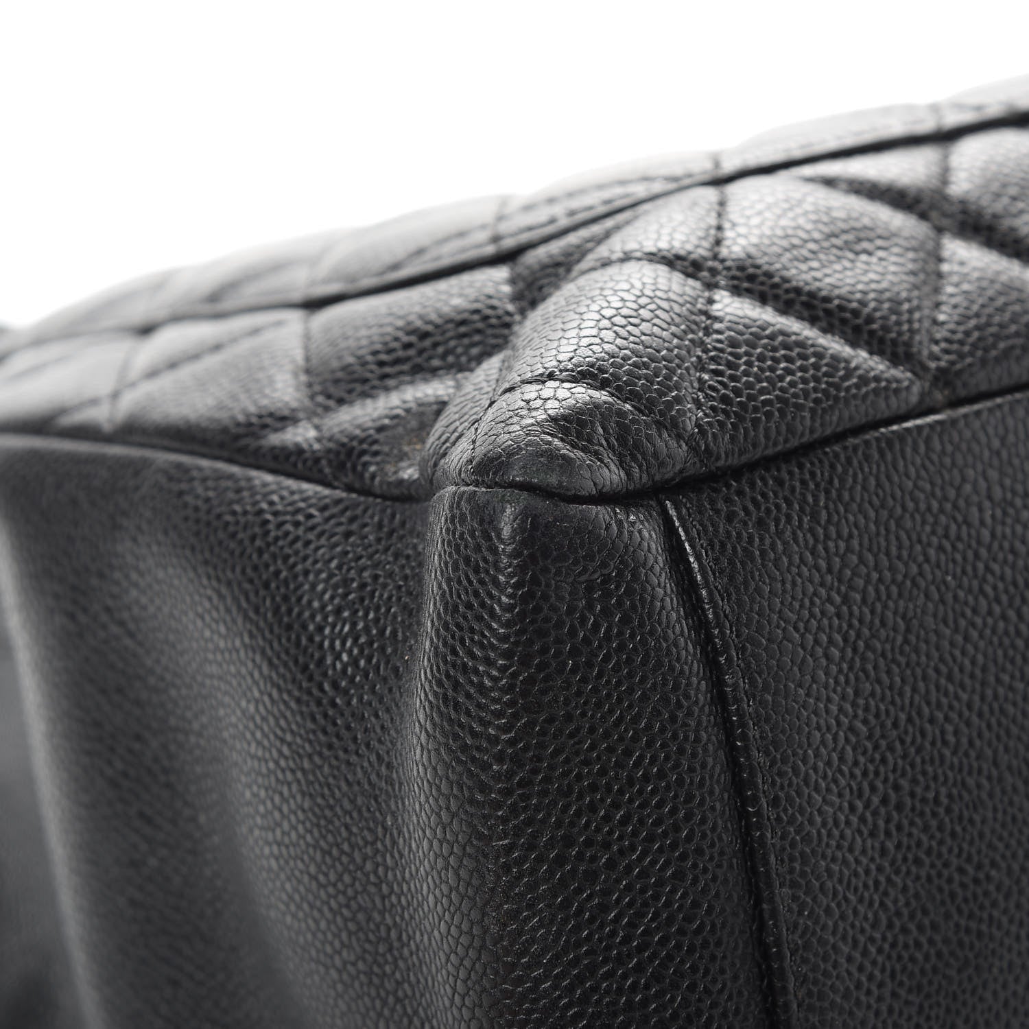 Chanel Caviar Quilted Grand Shopping Tote GST Black 13 of 17