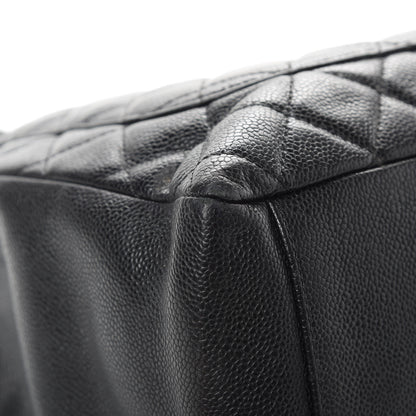 Chanel Caviar Quilted Grand Shopping Tote GST Black 13 of 17