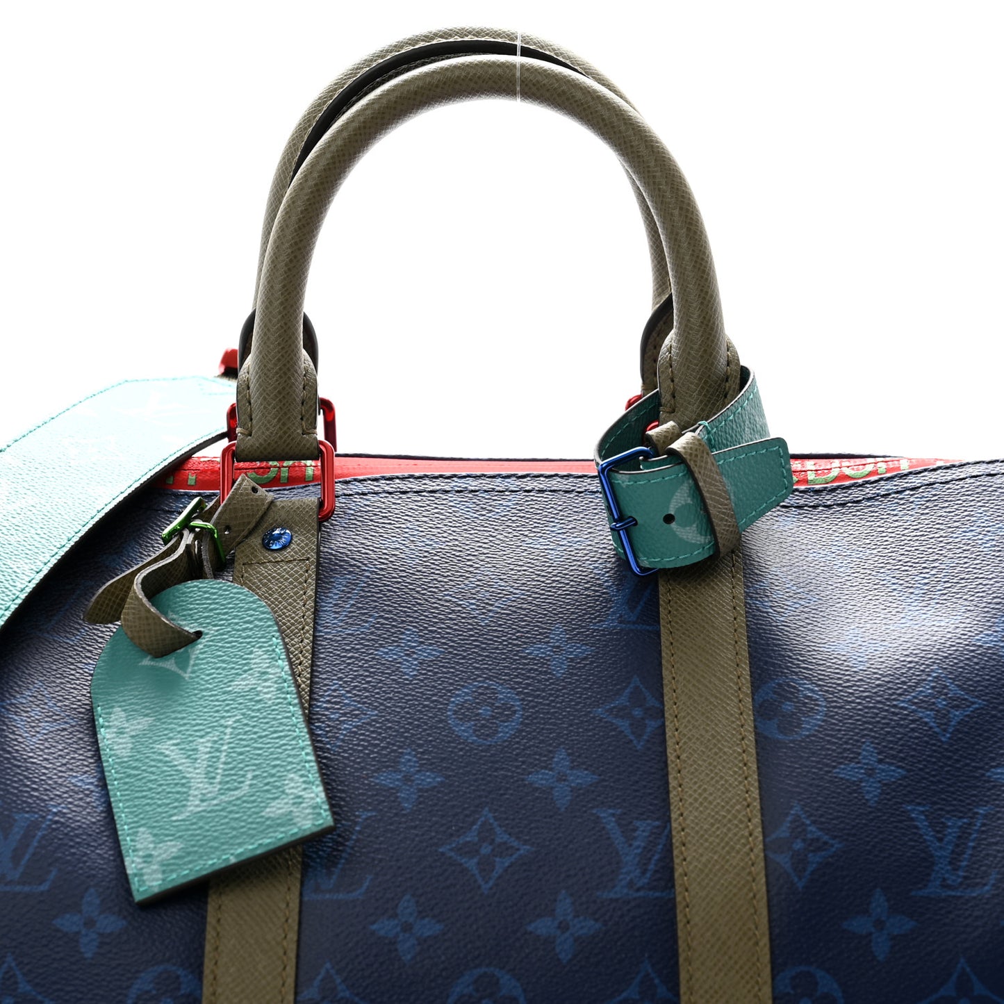 Monogram Outdoor Keepall Bandouliere 45 Pacific Blue