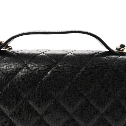 Chanel Caviar Quilted Large Business Affinity Flap Black 8 of 10