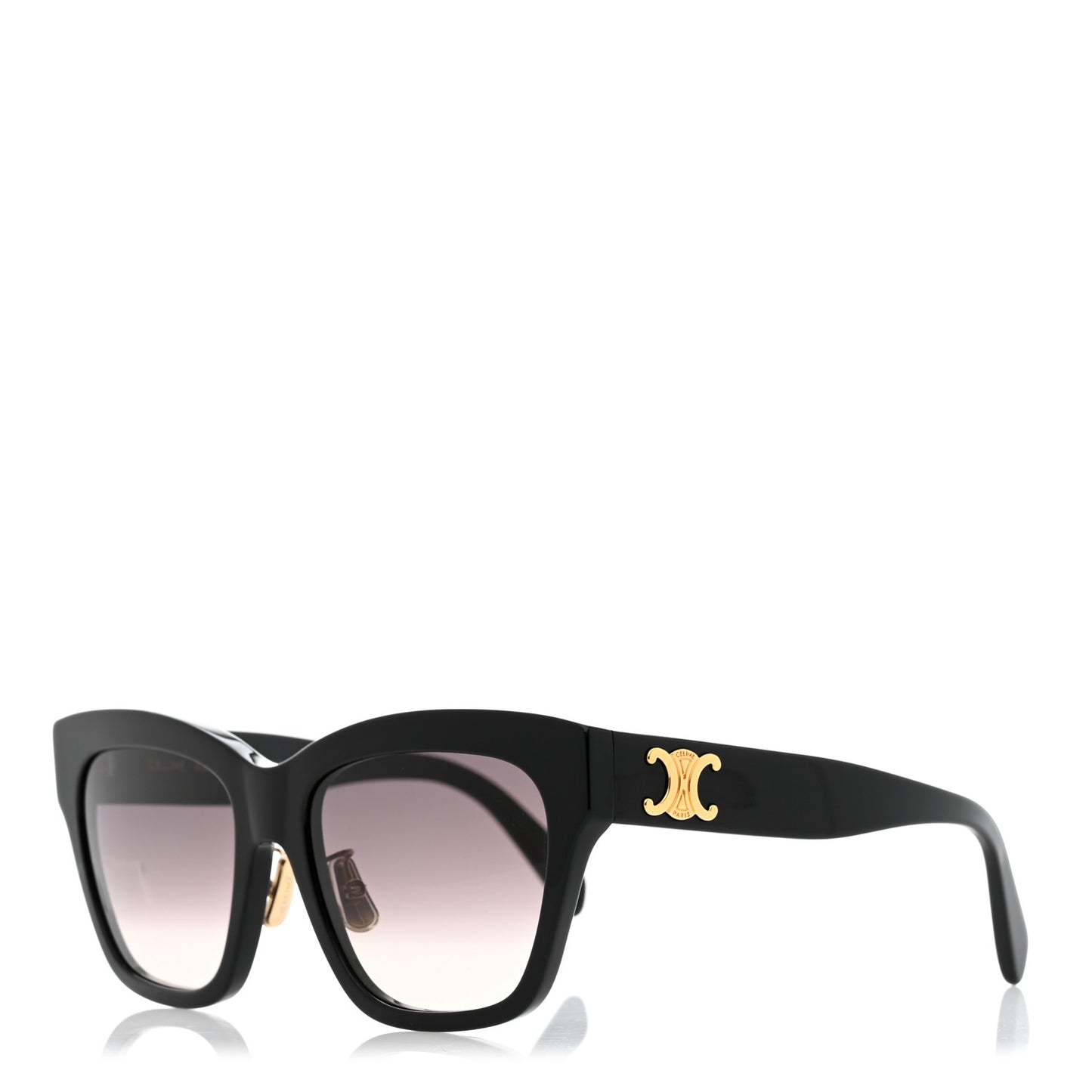 Acetate Sunglasses CL40253F Black