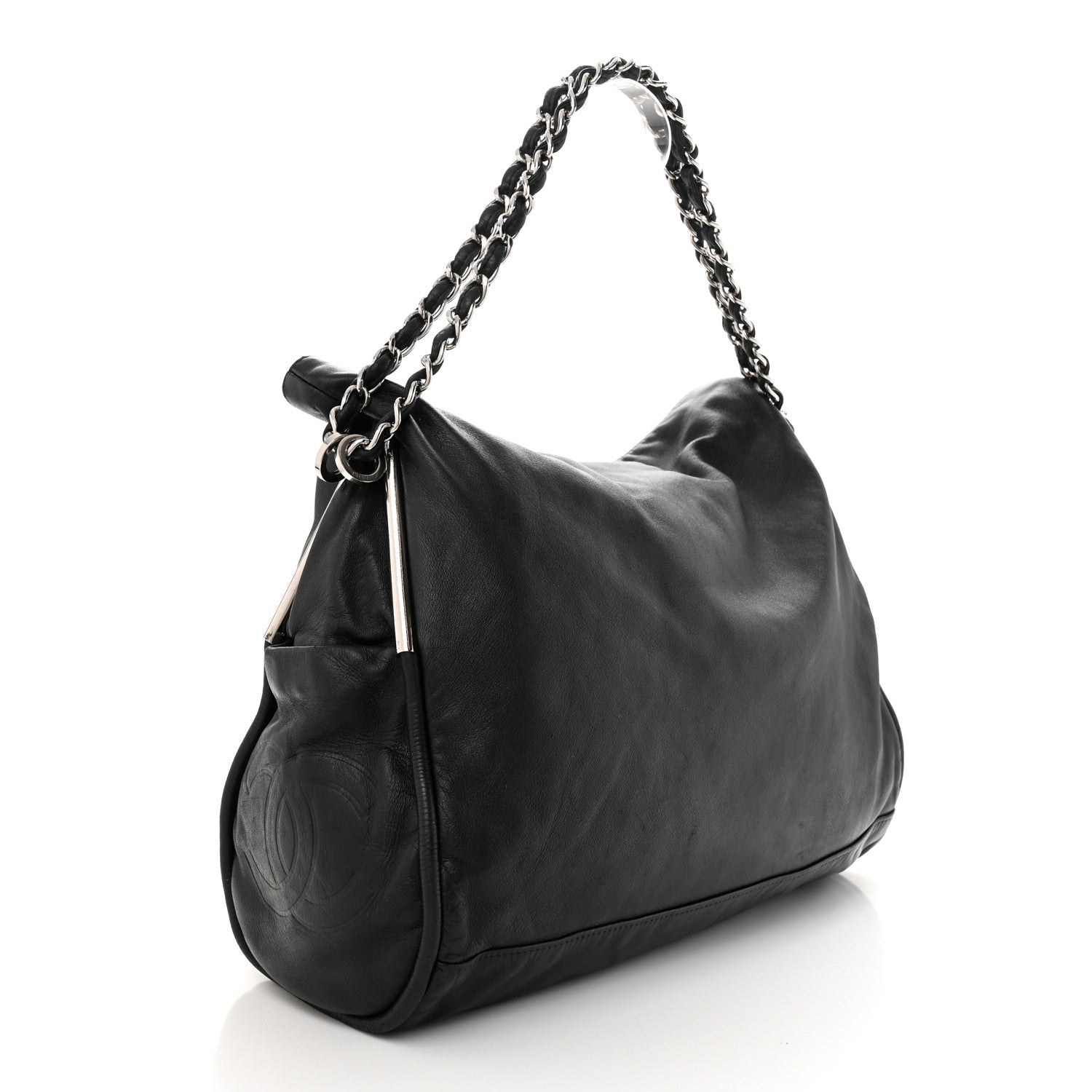 Chanel Lambskin Large Ultimate Soft Tote Black 3 of 12