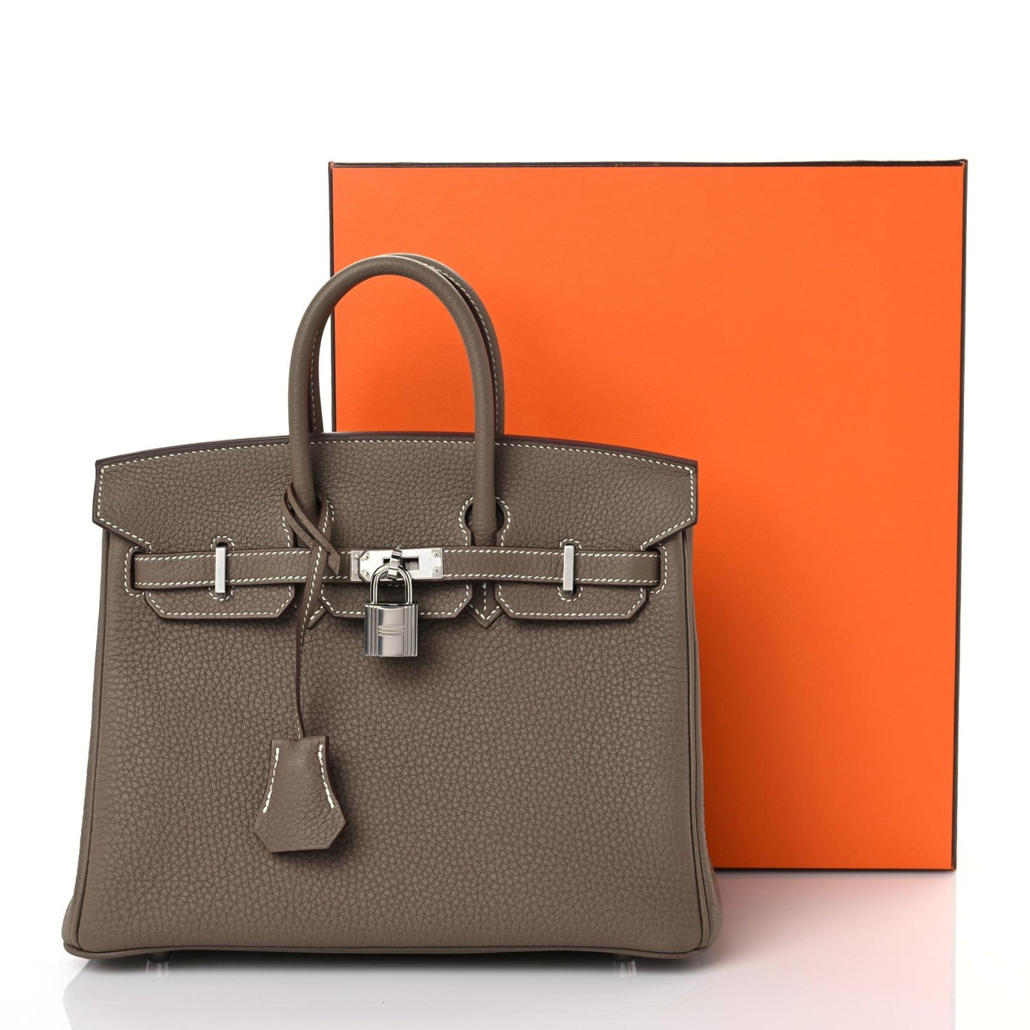 Hermes Togo Birkin 25 Etoupe 10 of 10