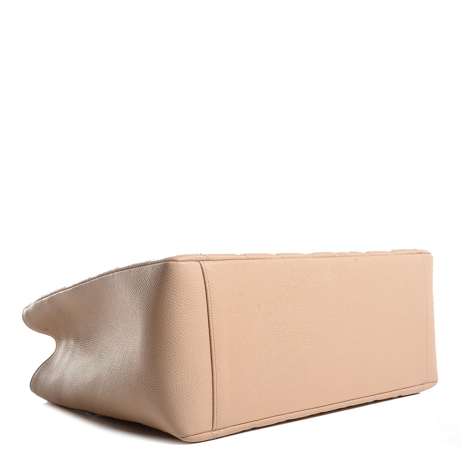 Chanel Caviar Quilted Grand Shopping Tote GST Beige Clair 3 of 7