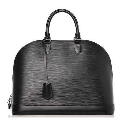 Louis Vuitton Epi Alma GM Black 1 of 7