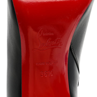 Christian Louboutin Calfskin So Kate Booty 100 Ankle Boots 36.5 Black 6 of 7