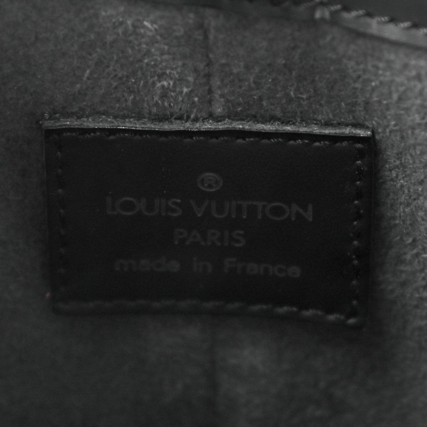 Epi Demi Lune Pochette Black