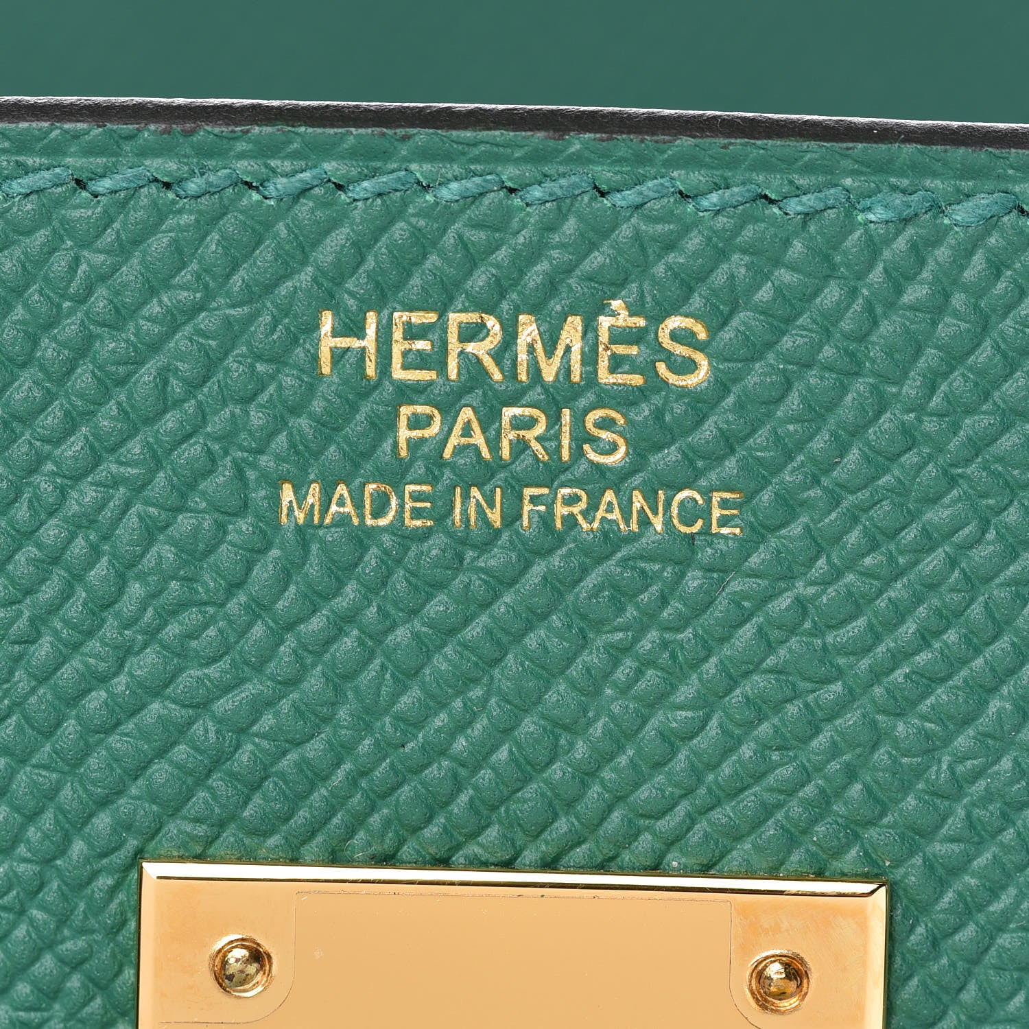 Hermes Epsom Birkin 30 Vert Vertigo 19 of 37