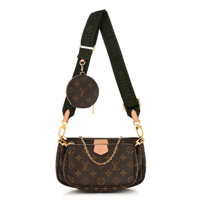 Louis Vuitton Monogram Multi Pochette Accessories Kaki 1 of 11