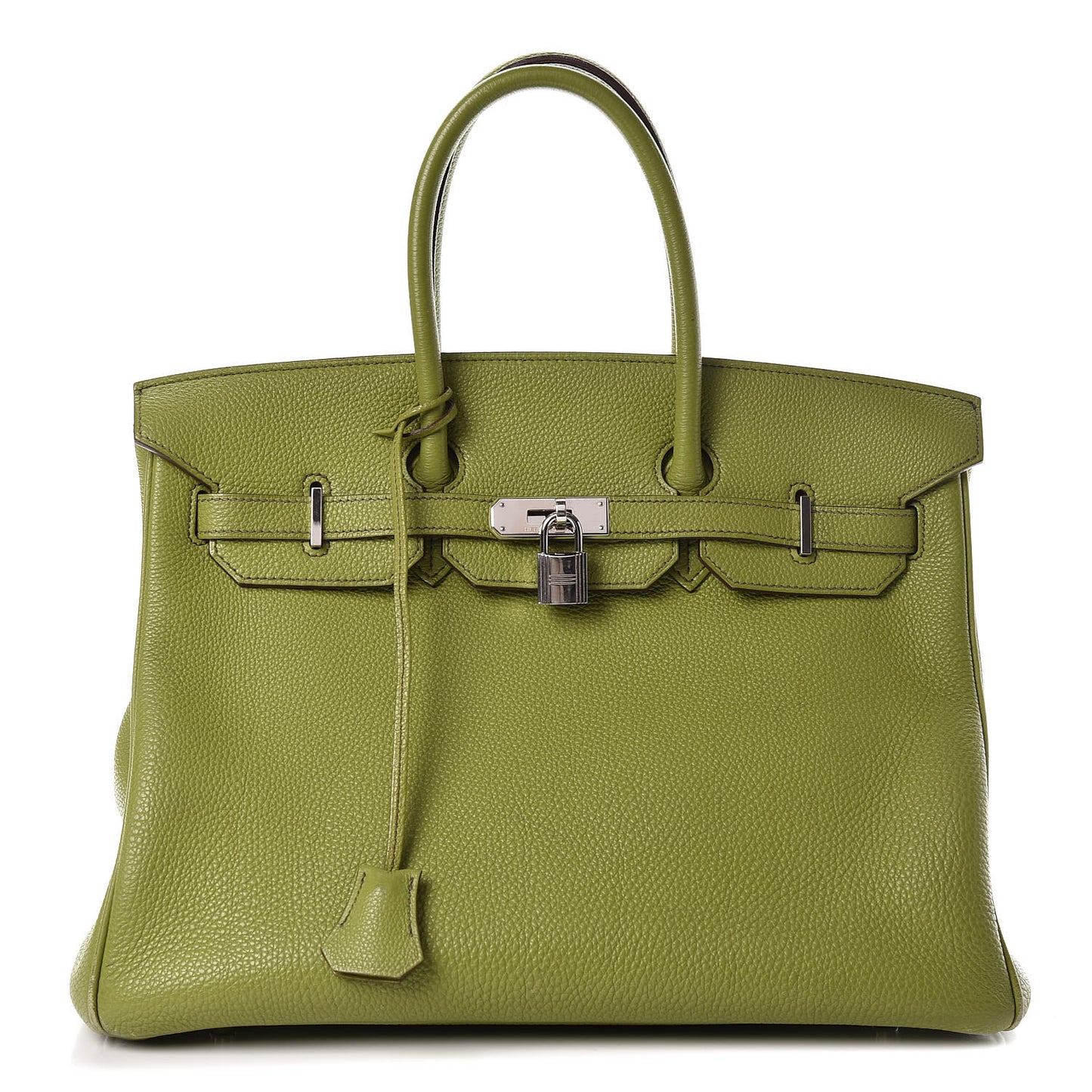Togo Birkin 35 Vert Anis