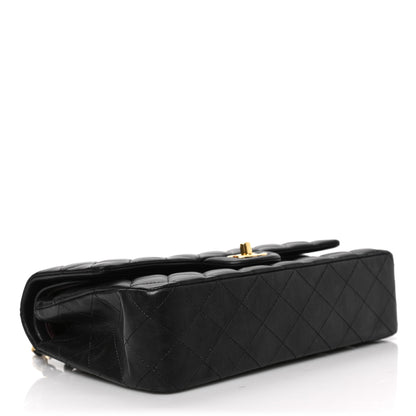 Chanel Lambskin Quilted Medium Double Flap Black 4 of 8