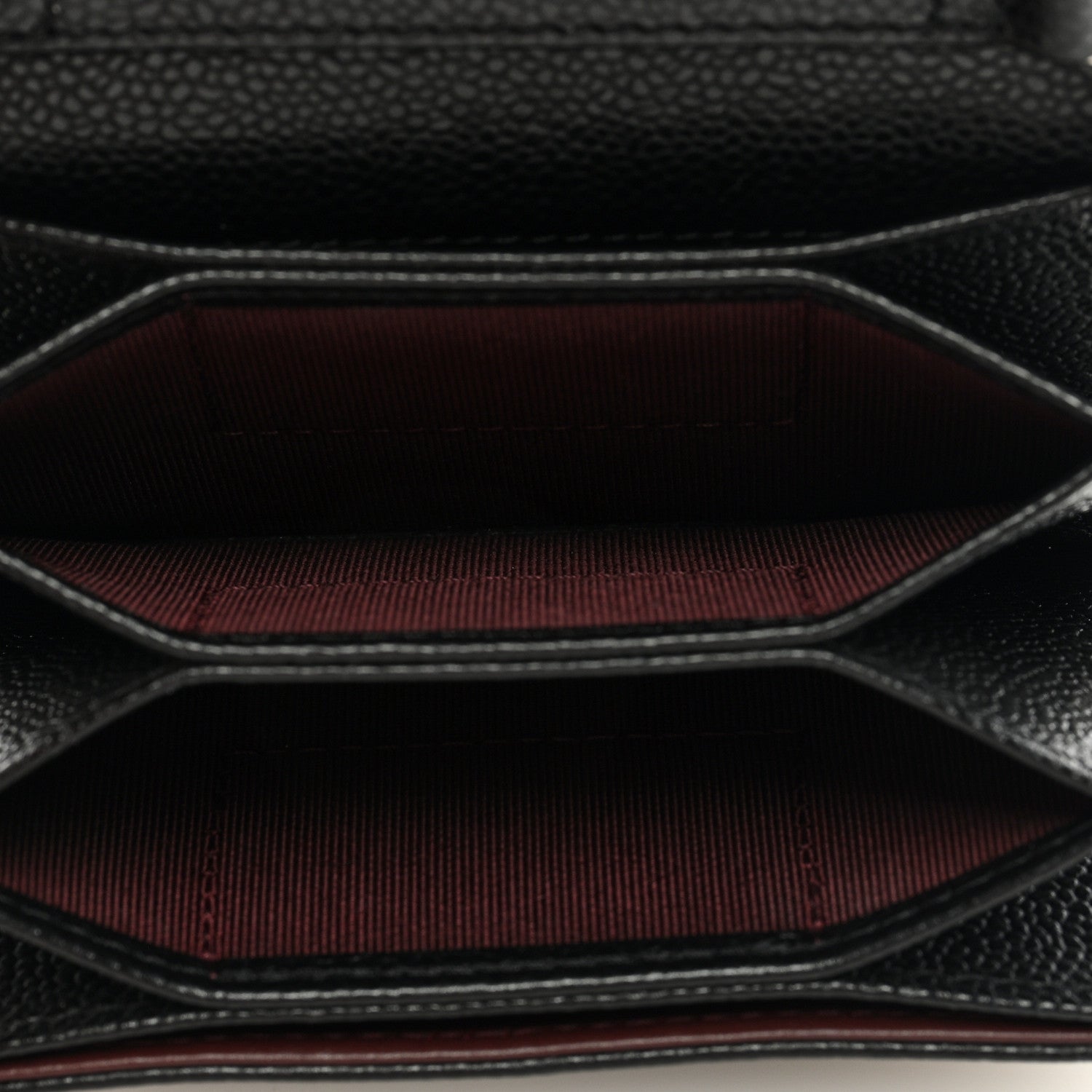 Chanel Caviar Quilted Flap Card Holder On Chain Black 5 of 9