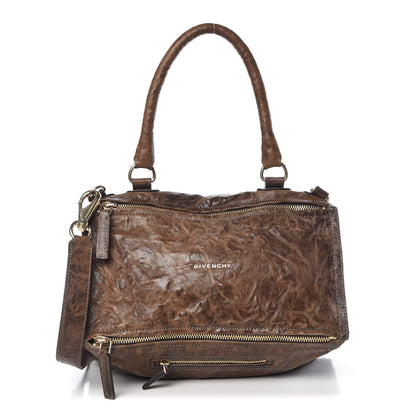 Givenchy Tumbled Sheepskin Medium Pandora Charcoal 1 of 14