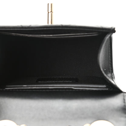 Chanel Lambskin Quilted Mini Trendy CC Chain Wallet Black 5 of 11