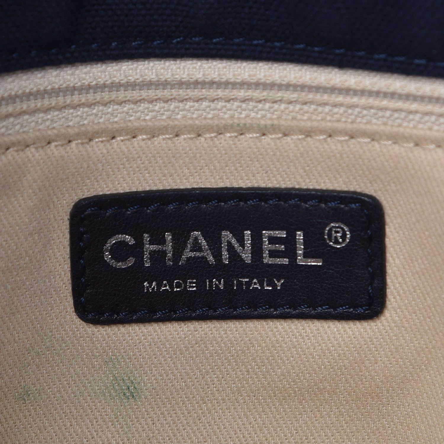 Chanel Canvas Le Train Medium Flap 5 of 10