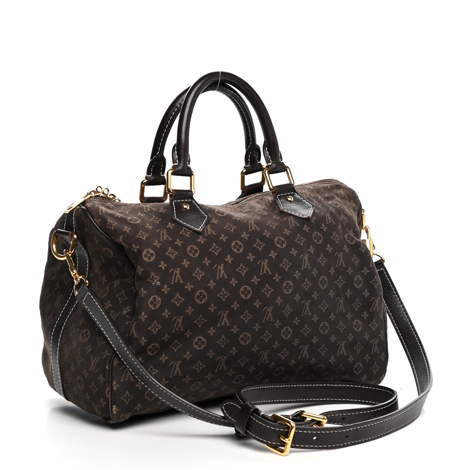Louis Vuitton Monogram Idylle Speedy Bandouliere 30 Fusain 3 of 10