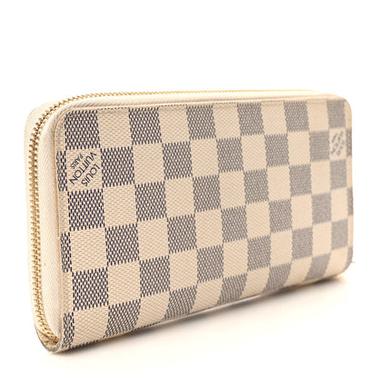 Louis Vuitton Damier Azur Zippy Wallet 3 of 8