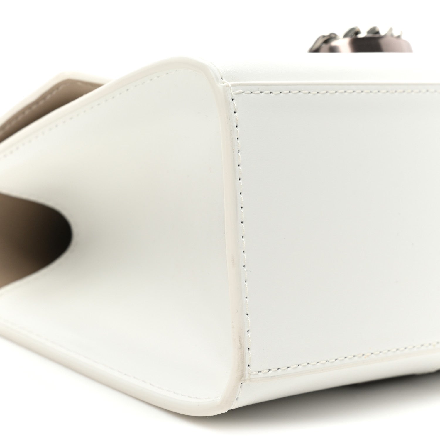 Marc Jacobs Calfskin Mini Saint Marc Top Handle White 9 of 11