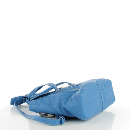 3.1 Phillip Lim 3.1 Textured Calfskin Medium Pashli Satchel Light Blue 4 of 7