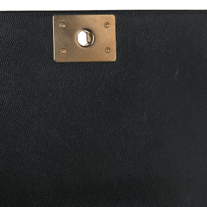 Chanel Caviar Quilted New Medium Boy Flap Black 15 of 18