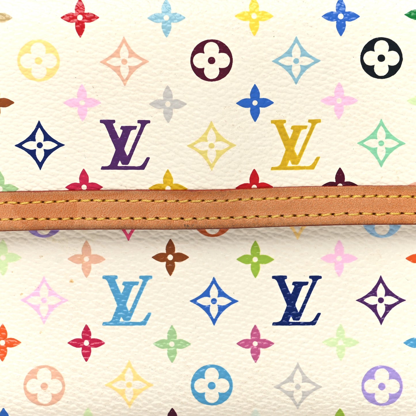 Monogram Multicolor Porte Tresor International Wallet White