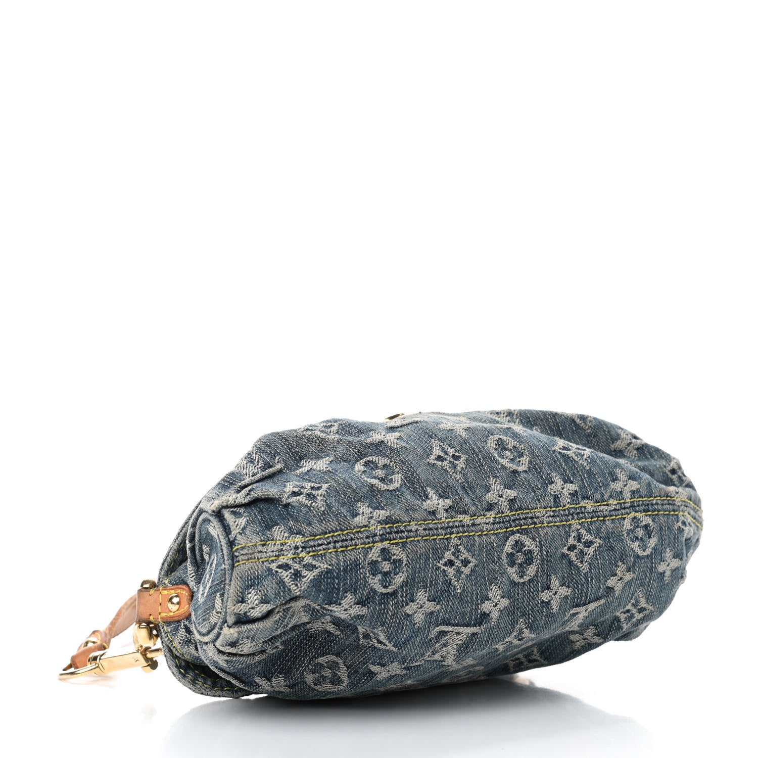 Louis Vuitton Monogram Denim Mini Pleaty Blue 3 of 5