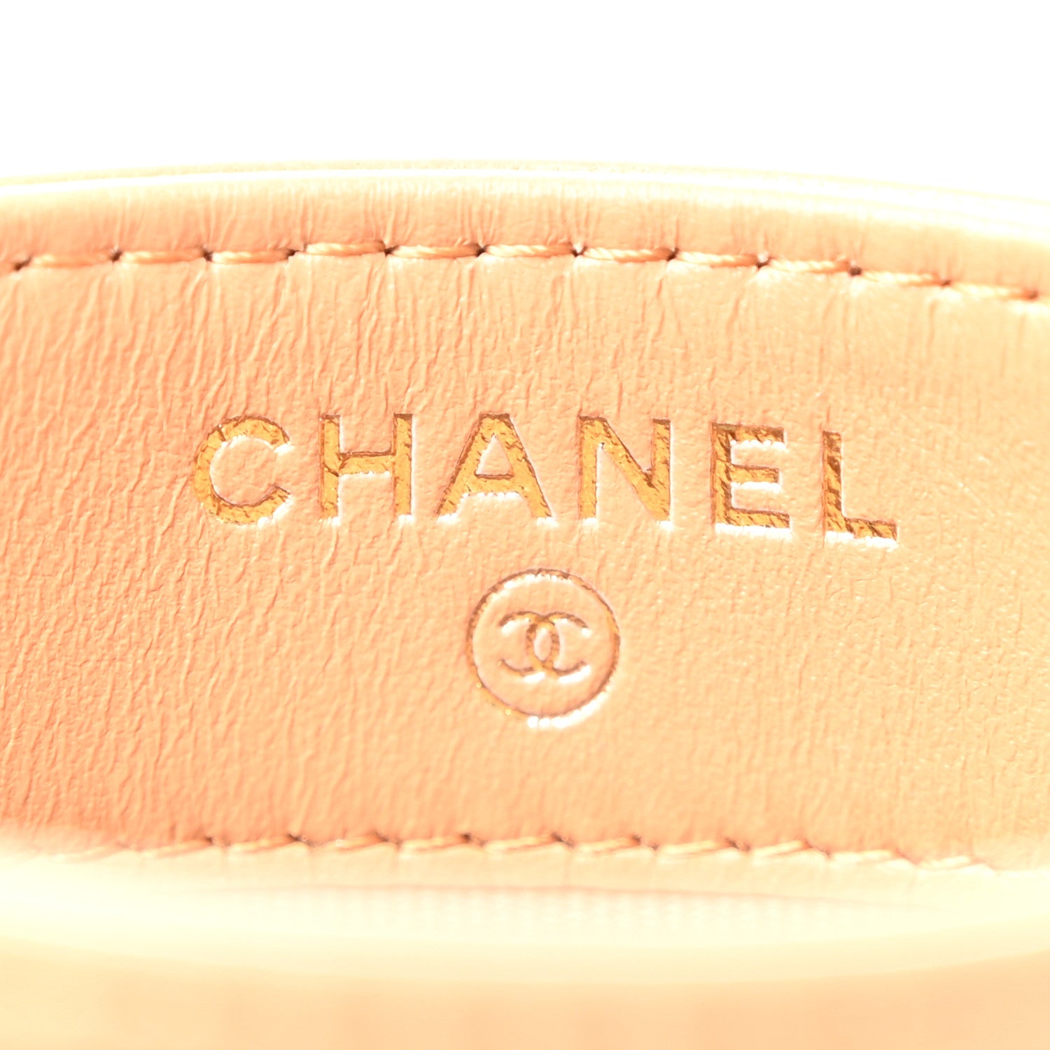 Chanel Lambskin Quilted Chanel 19 Card Holder Brown 6 of 18