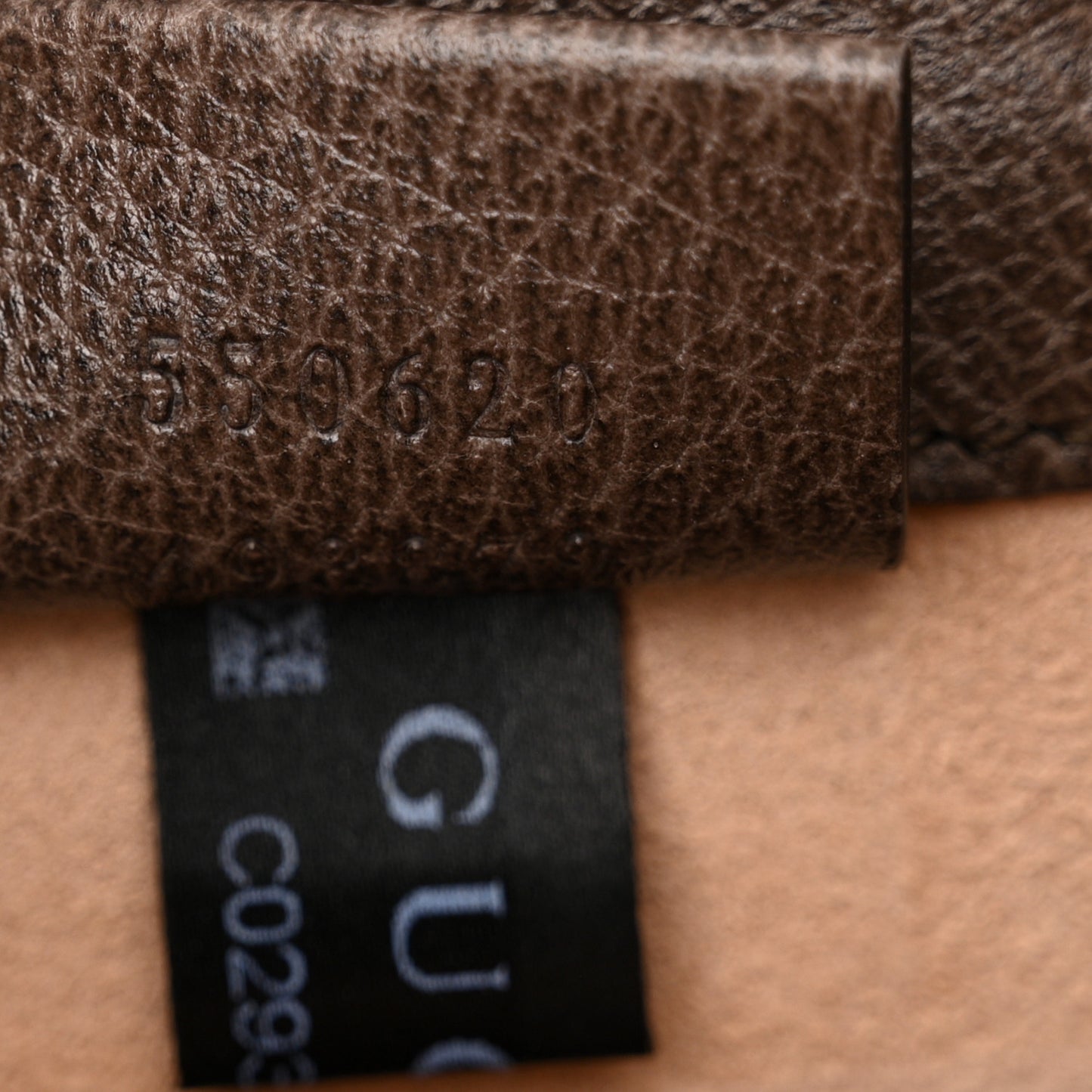 GG Supreme Monogram Web Mini Ophidia Bucket Bag Brown